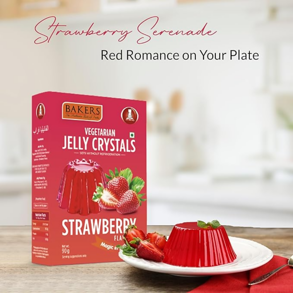 BAKERS Jelly Crystals - Strawberry