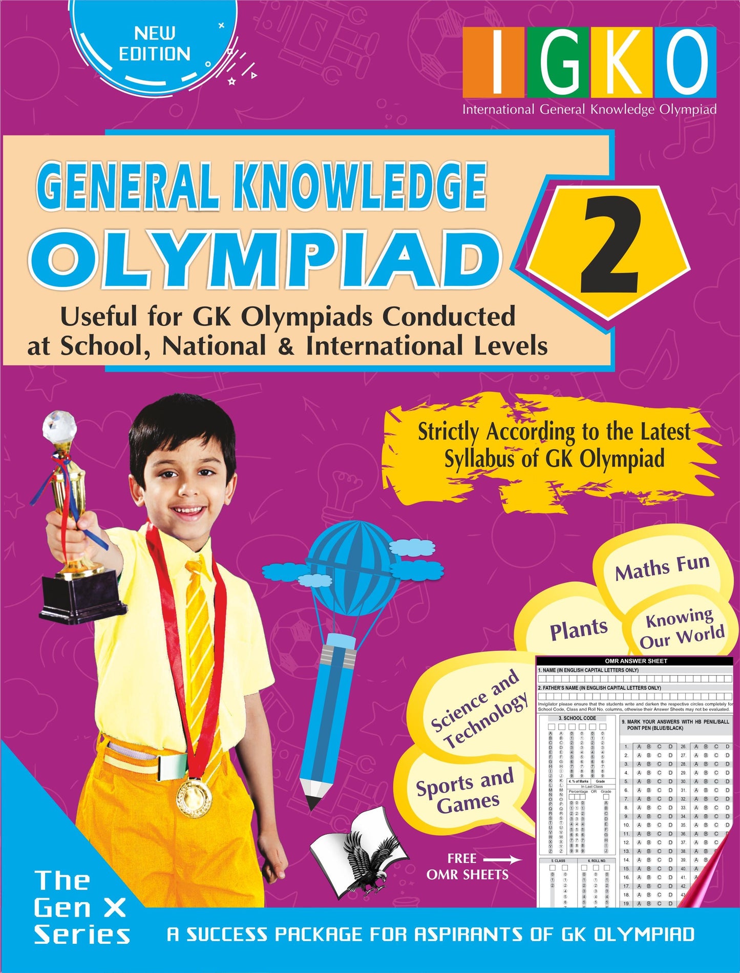 International General Knowledge Olympiad - Class 2(With OMR Sheets) by Varsha Batra