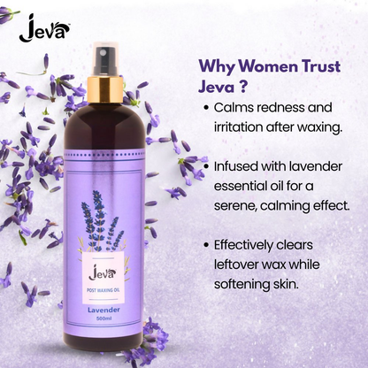 Jeva After Waxing Oil - Lavender