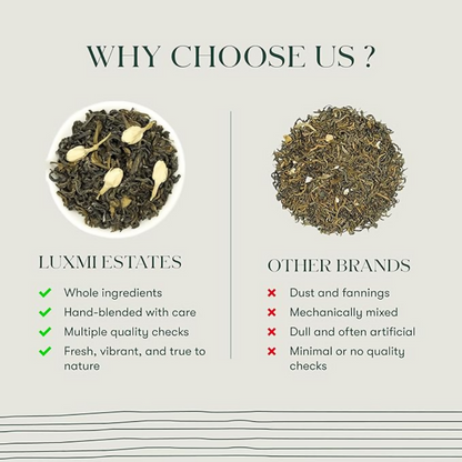 Luxmi Estates Midnight Bloom - Jasmine Green Tea