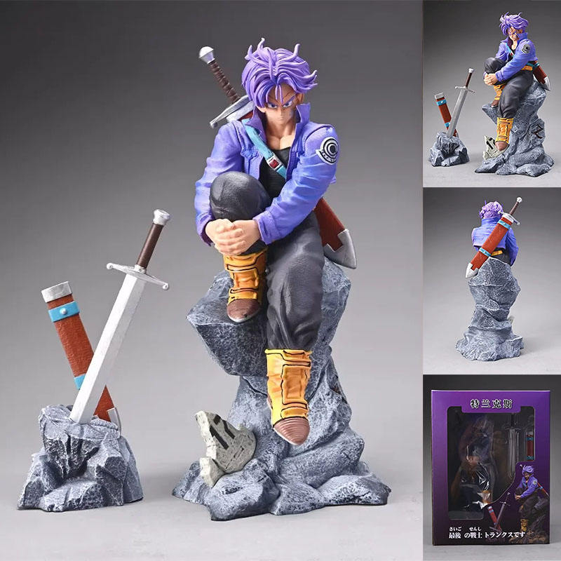 Drgon Ball Z GK Trunks the Last Soldier Torankusu DBZ Dragon PVC Anime Figure Statue |28cm |