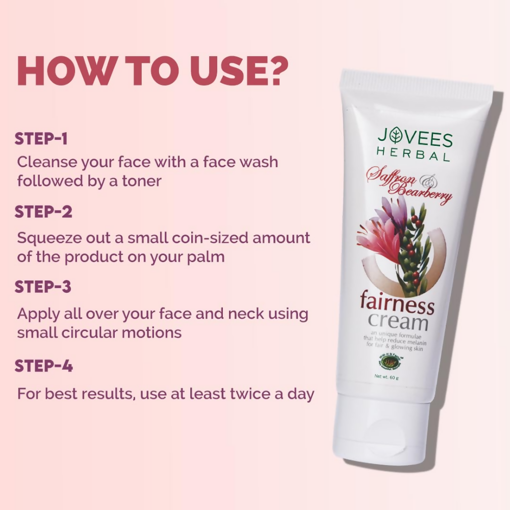 Jovees Herbal Ayurveda Essence of Saffron Anti Blemish Pigmentation Cream