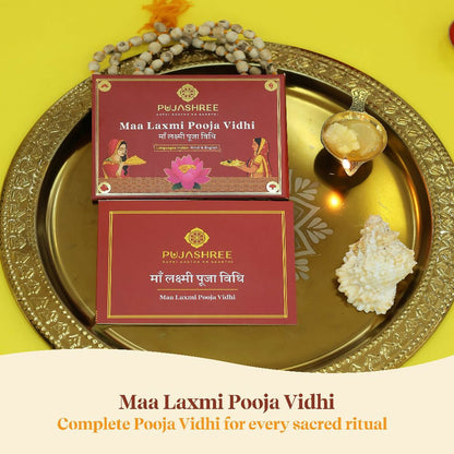Pujashree Lakshmi Puja Vidhi Book  Sacred Step-by-Step Guide for Daily Worship