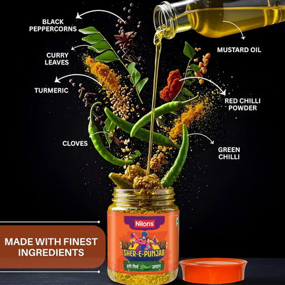 Nilon's SherEPunjab Green Chilli Pickle