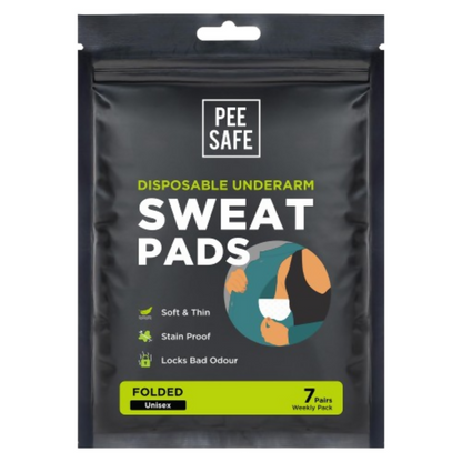 Pee Safe Sweat Pads For Underarms Women & Men