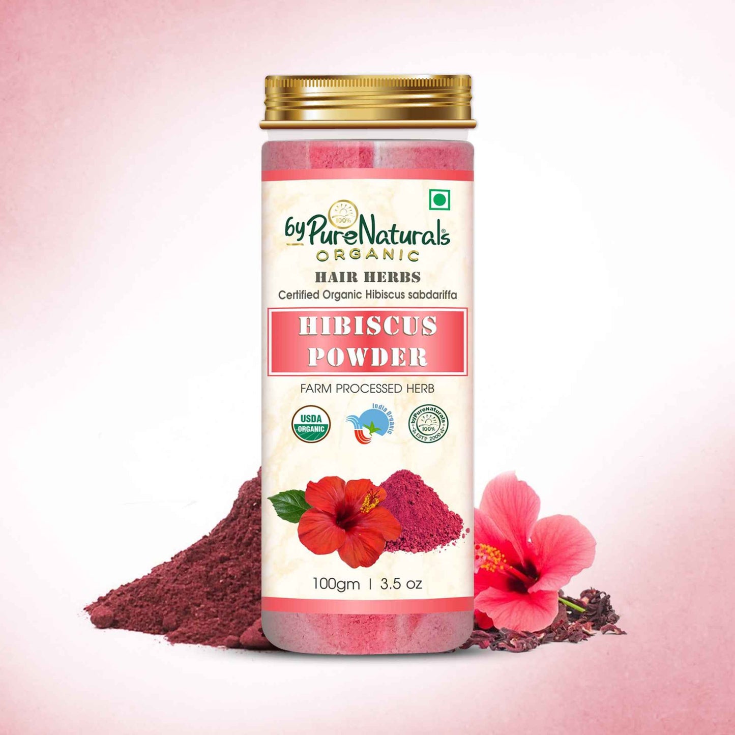 byPureNaturals Organic Hibiscus Powder