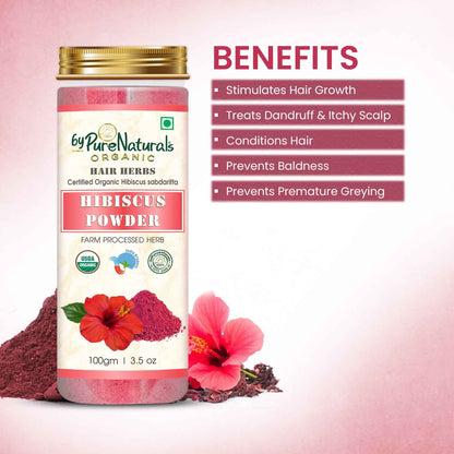 byPureNaturals Organic Hibiscus Powder