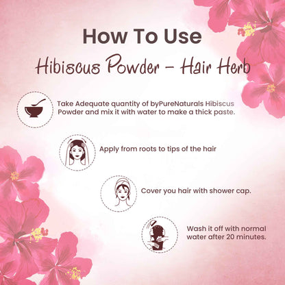 byPureNaturals Organic Hibiscus Powder