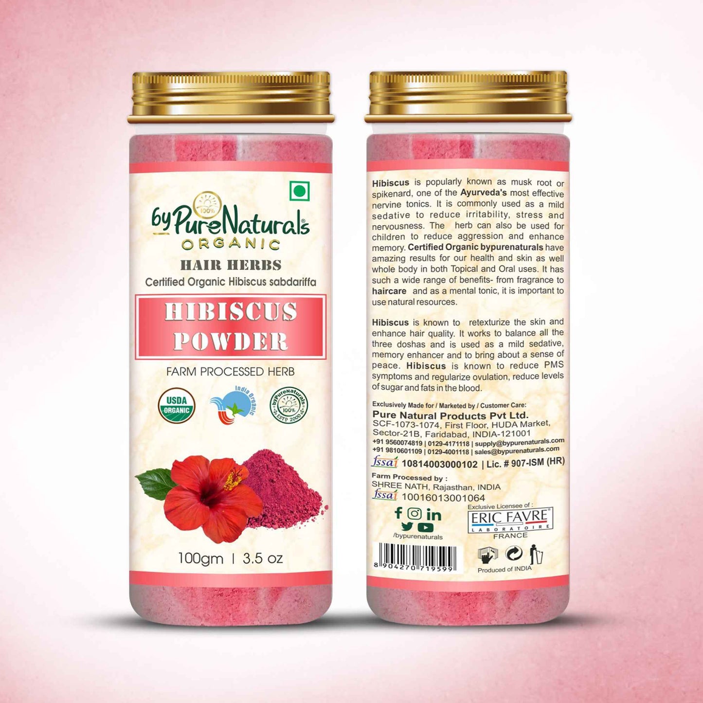 byPureNaturals Organic Hibiscus Powder