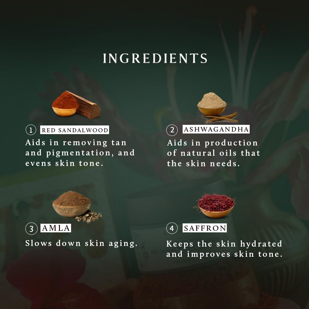 Old School Rituals Red Sandalwood & Saffron Age-Defying Face Moisturiser