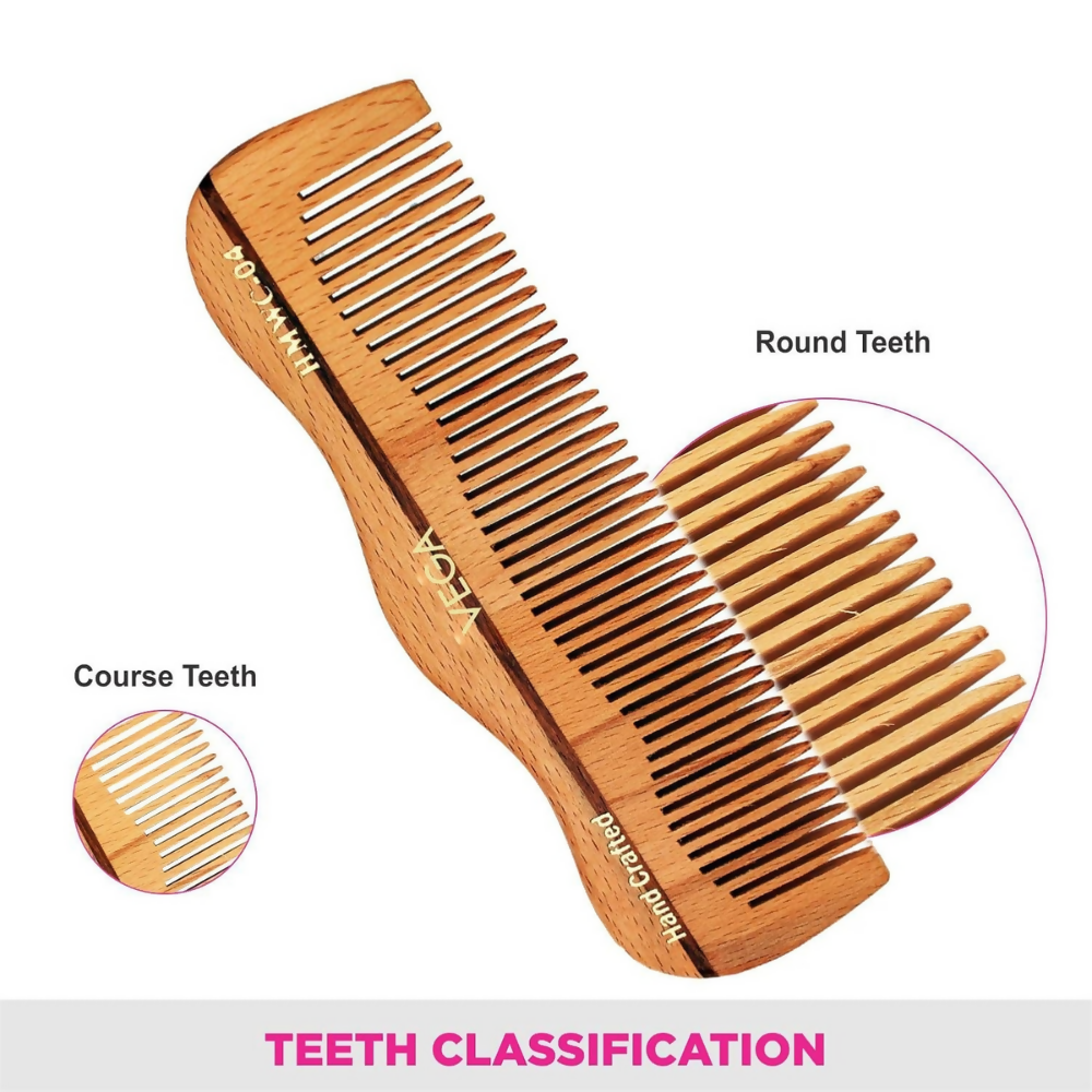 Vega Grooming Wooden Hair Comb - Handmade