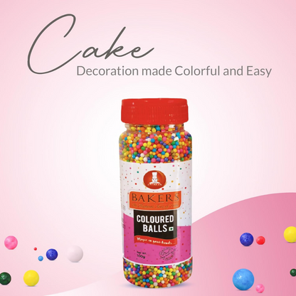 BAKERS Sprinklers Coloured Balls