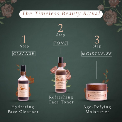 Old School Rituals Red Sandalwood & Saffron Age-Defying Face Moisturiser
