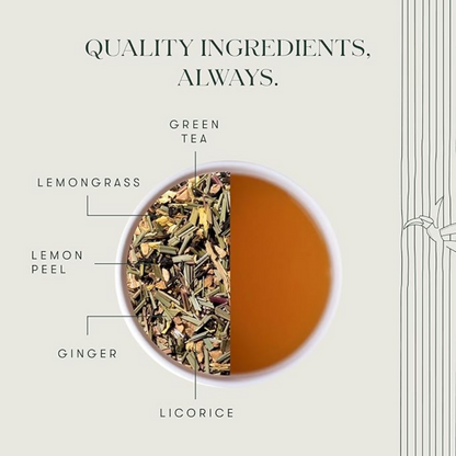 Luxmi Estates Citrus Sky - Lemongrass Ginger Green Tea