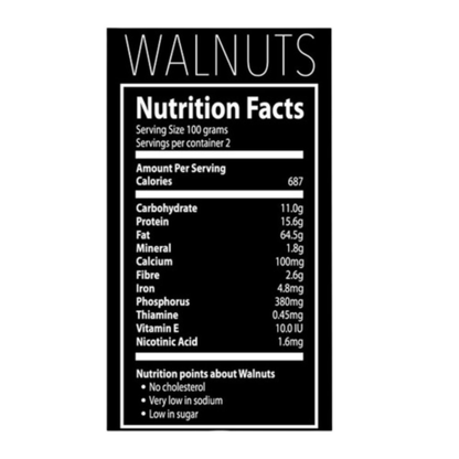 Go Organic Walnuts Kernels Extra Light/Quarters