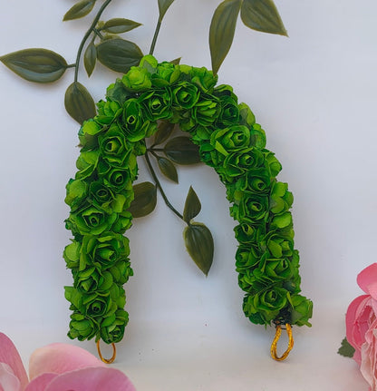 Green Rose Gajra