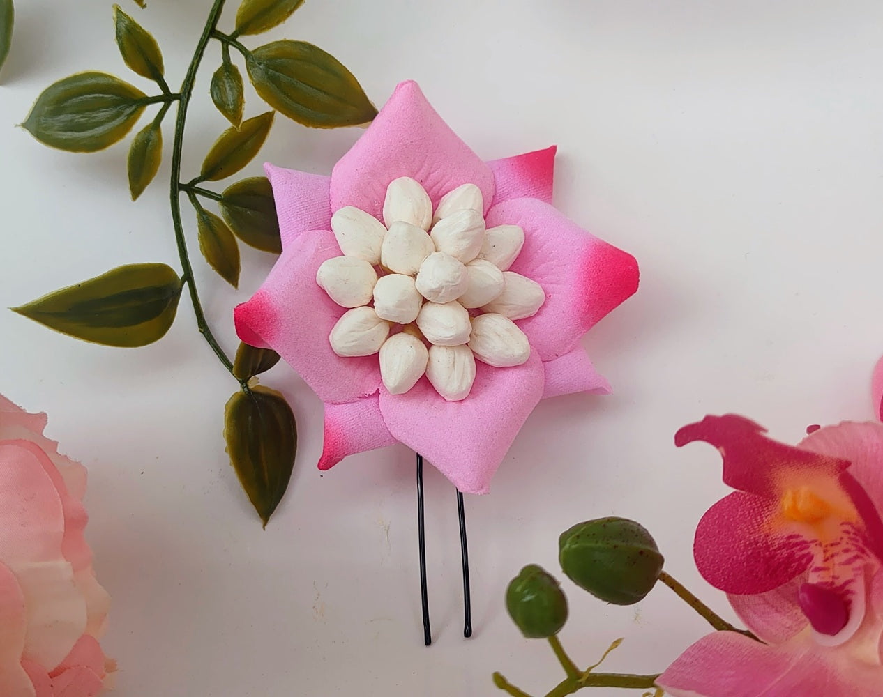 Baby Pink Flower Brooch