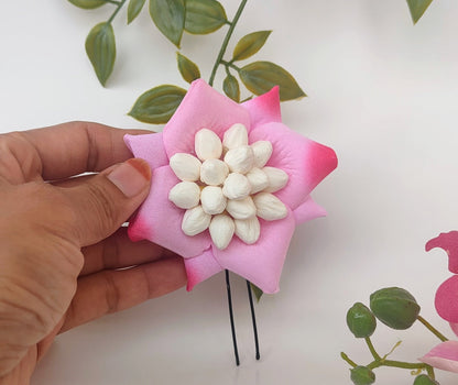 Baby Pink Flower Brooch