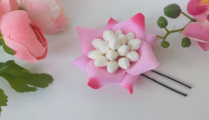 Baby Pink Flower Brooch
