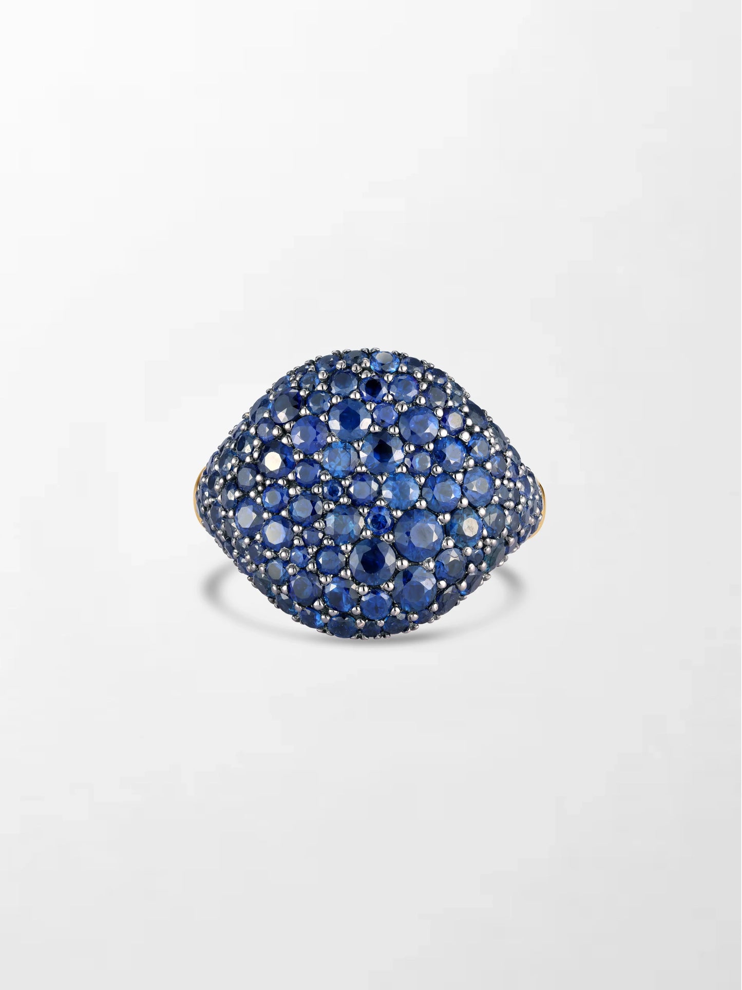 Sapphire Plush Ring