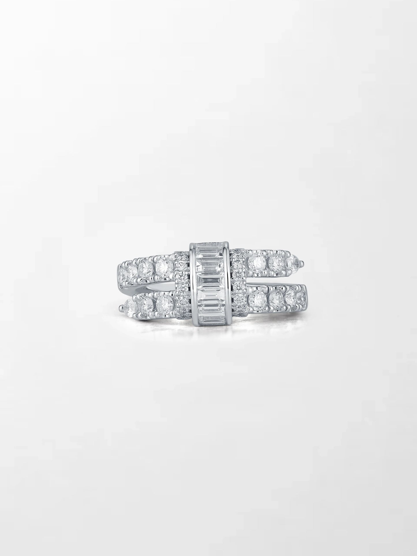 Baguette Clasp Ring