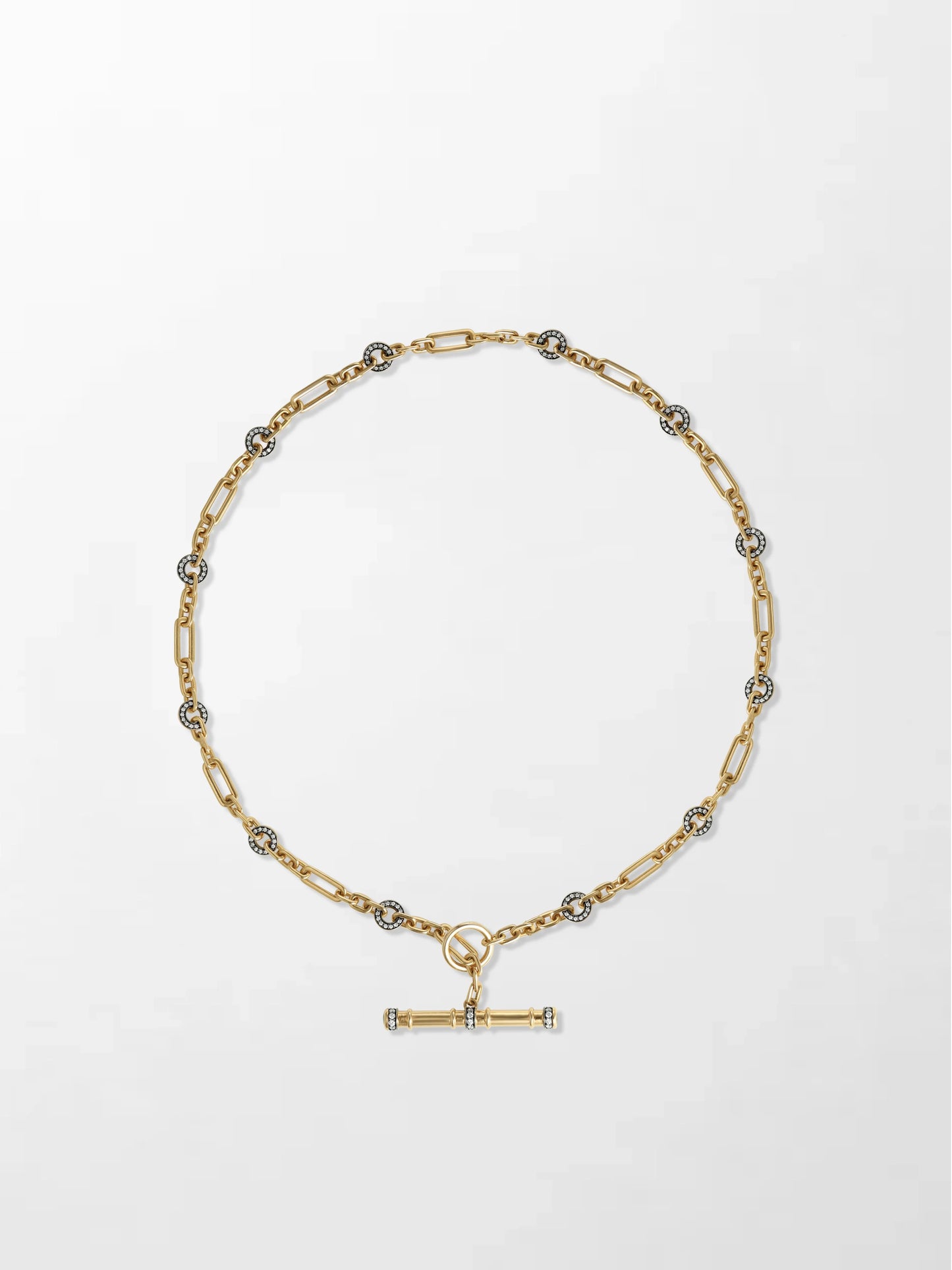 Tsavorite T-Bar Chain