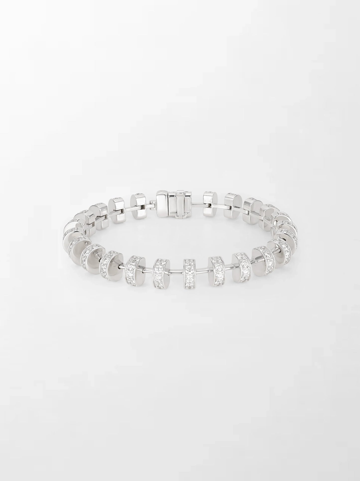 Snow Rondelle Bracelet
