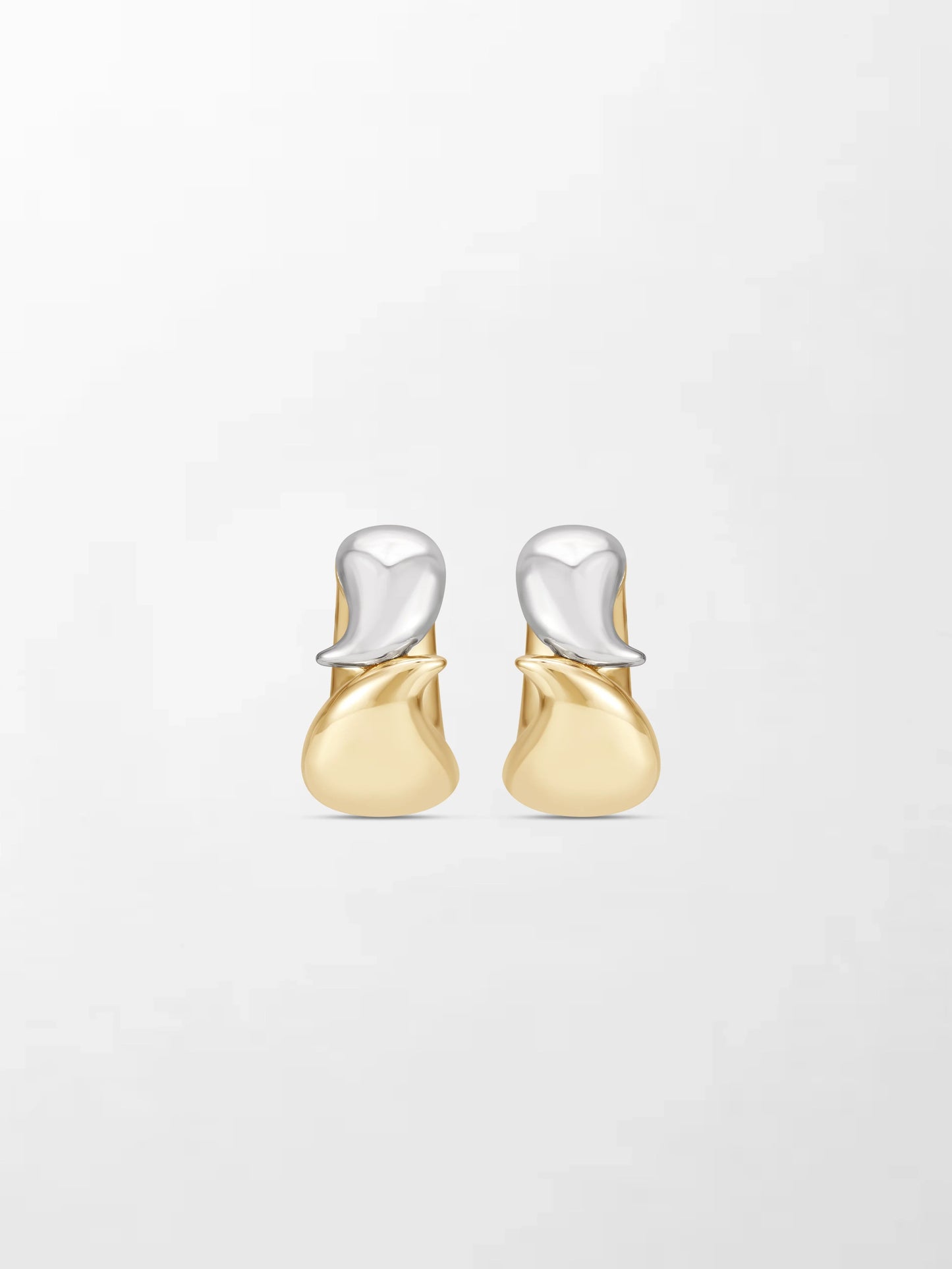Baby Twin Gold Flick Earring