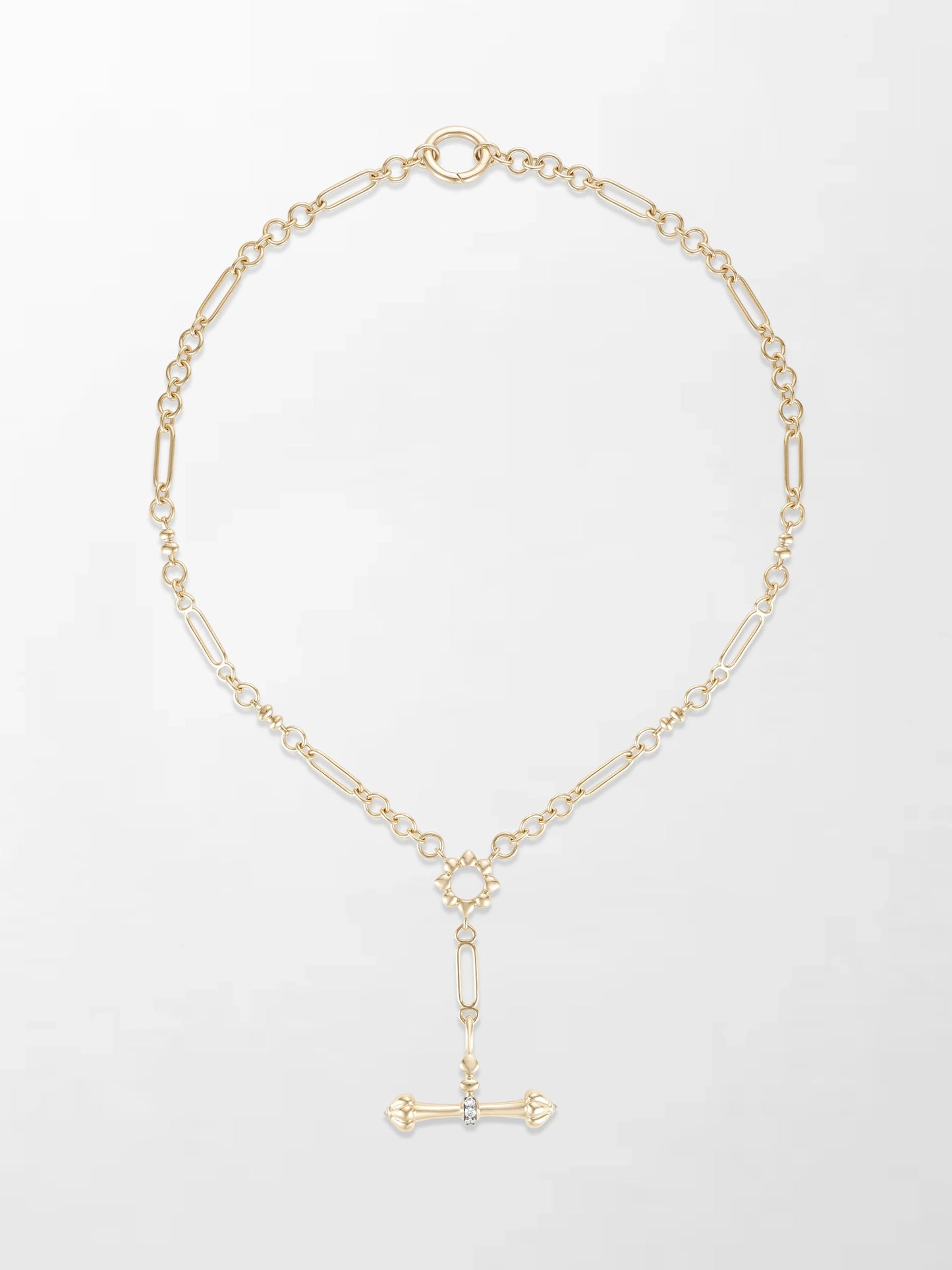 Dumbbell T-Bar Chain