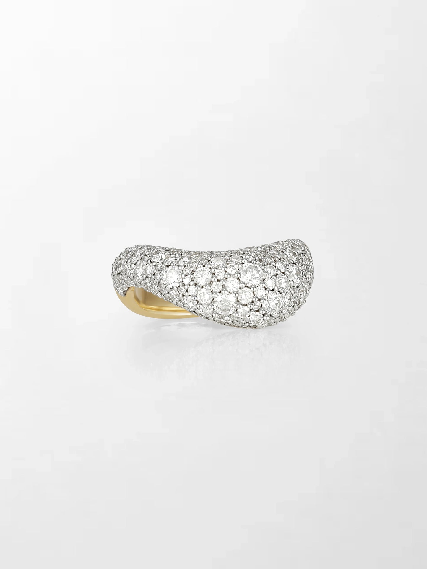Snow Wave Ring