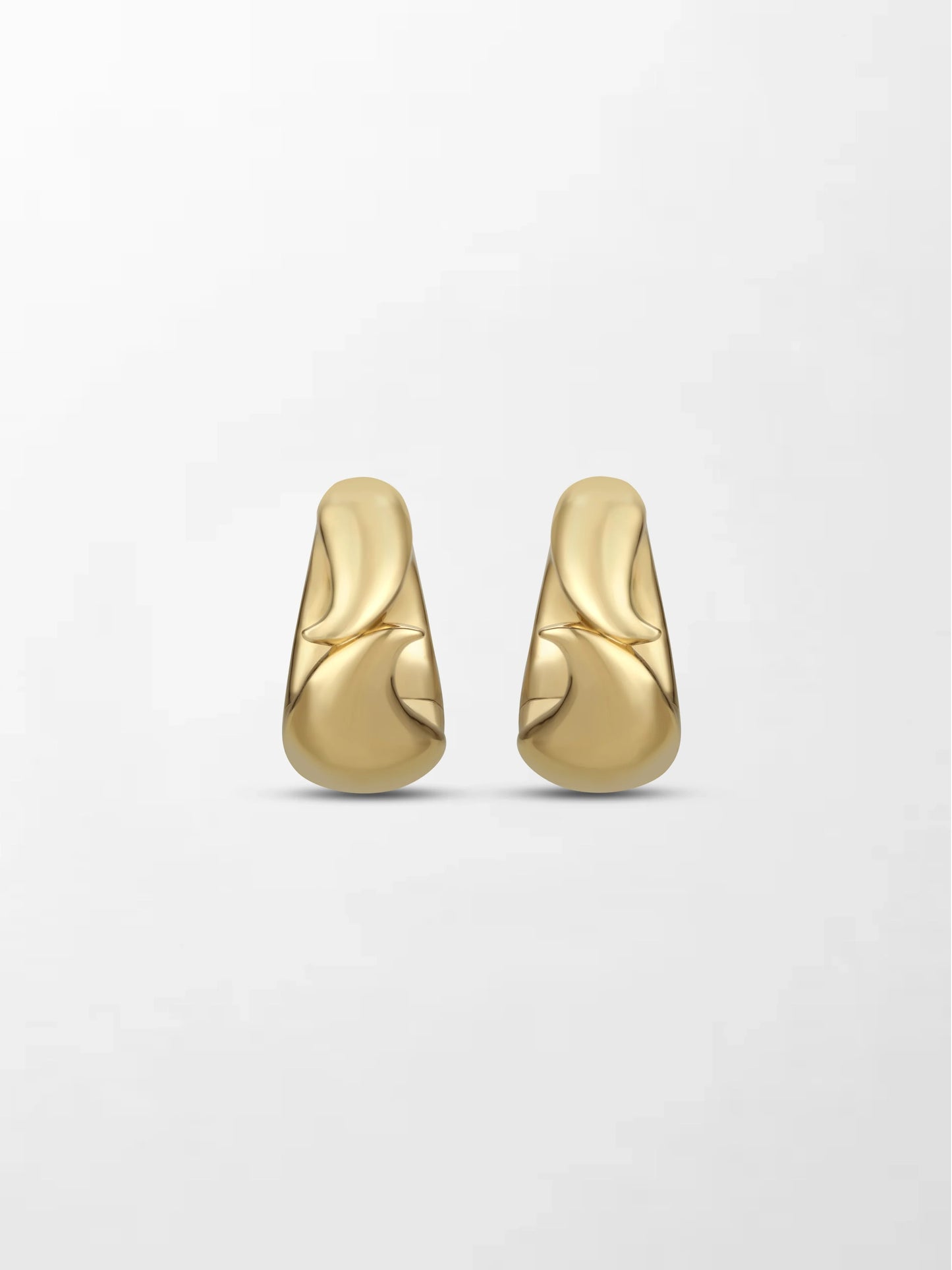 Gold Flick Earring 14K