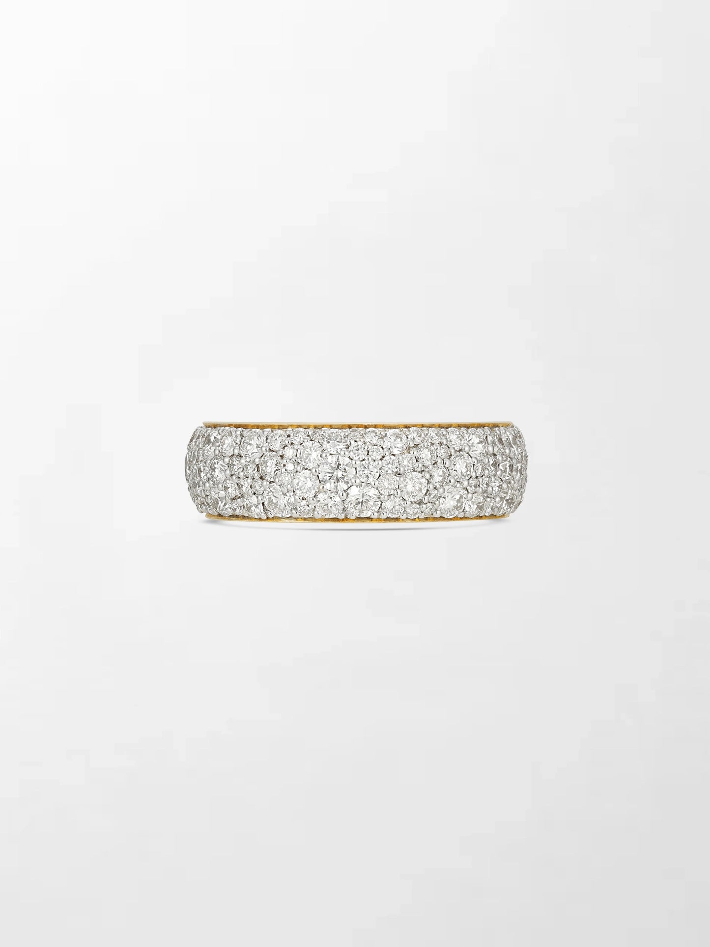 Classic Diamond Gold Band