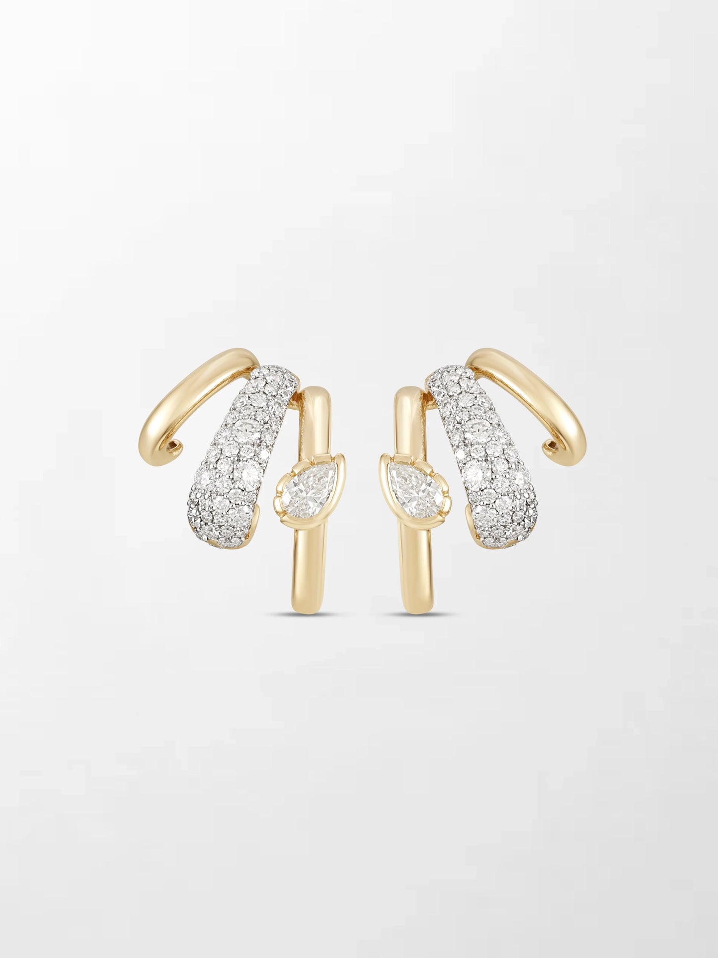 Pear Claw Earring