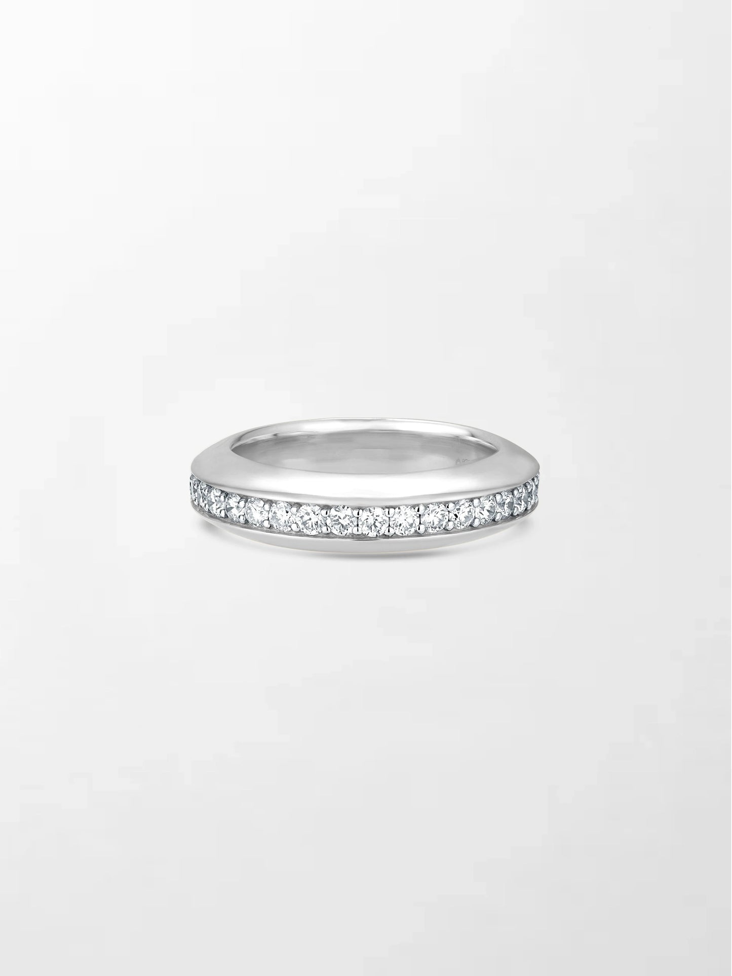 Snow Sphere Diamond Band