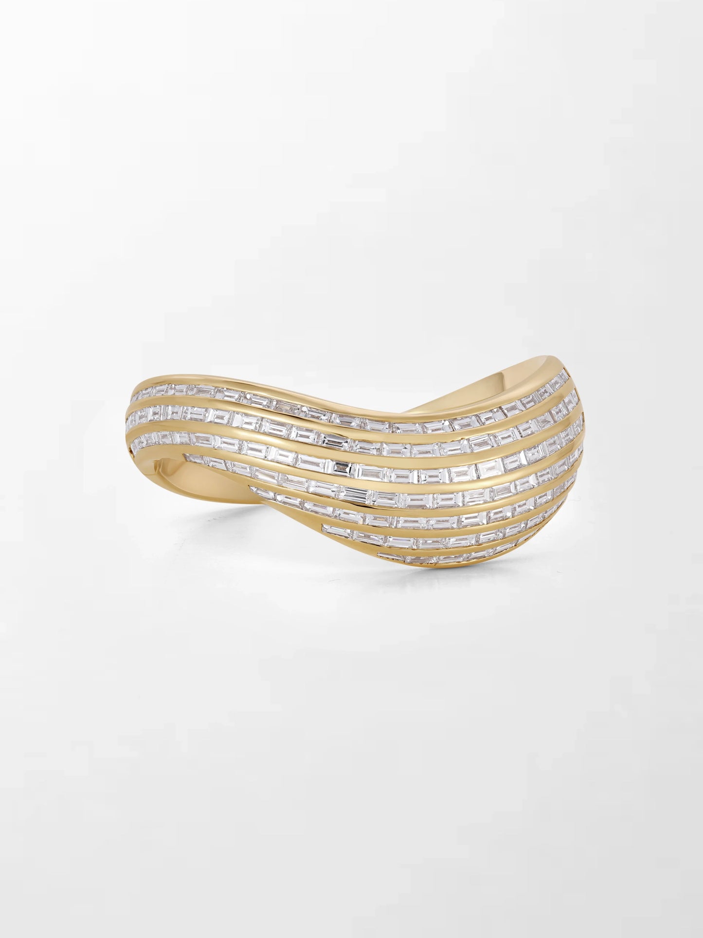Wave Baguette Bracelet