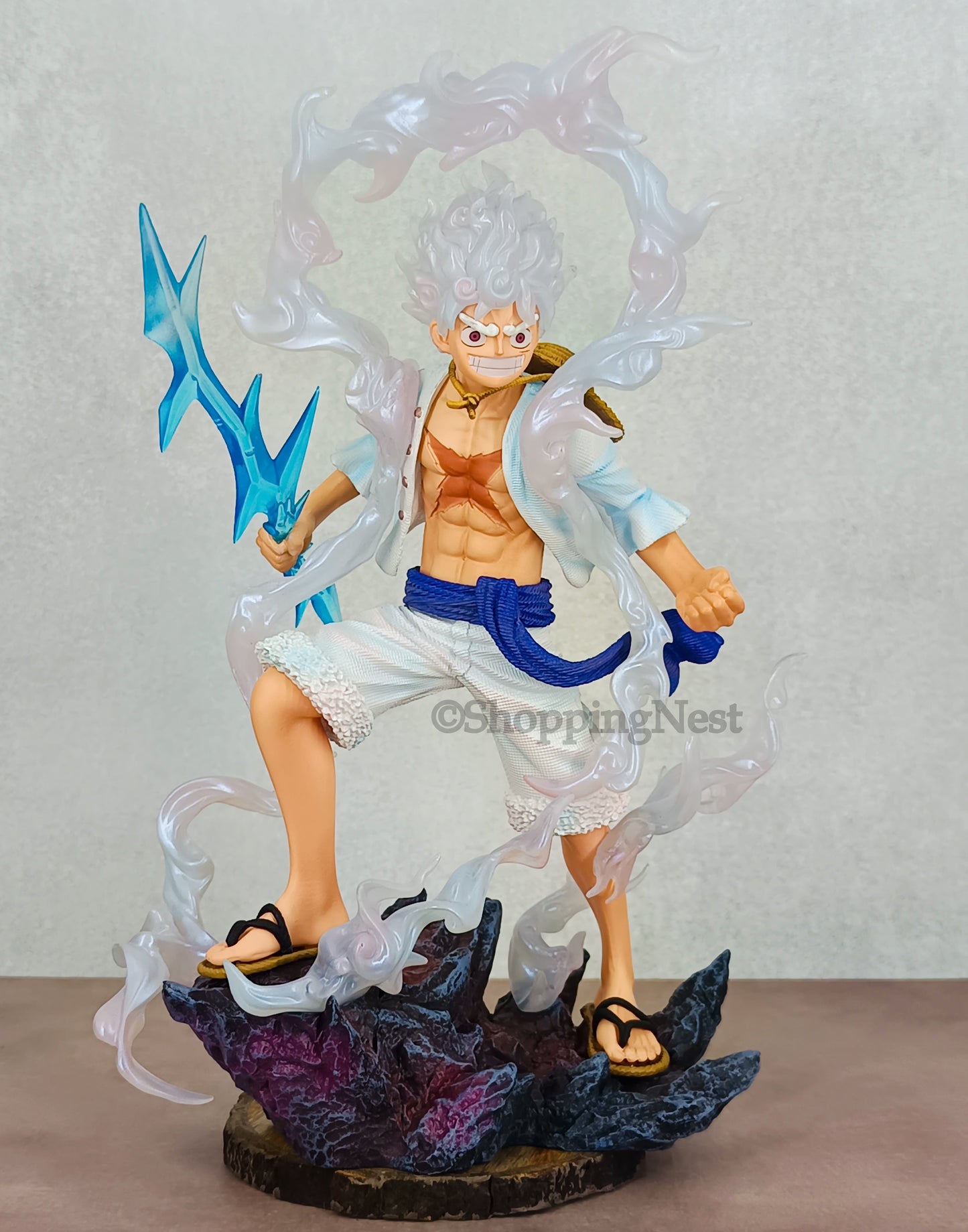 One PIece Gear 5 Luffy Sun God Nika Action Figure PVC Multicolour | 28 CMS |