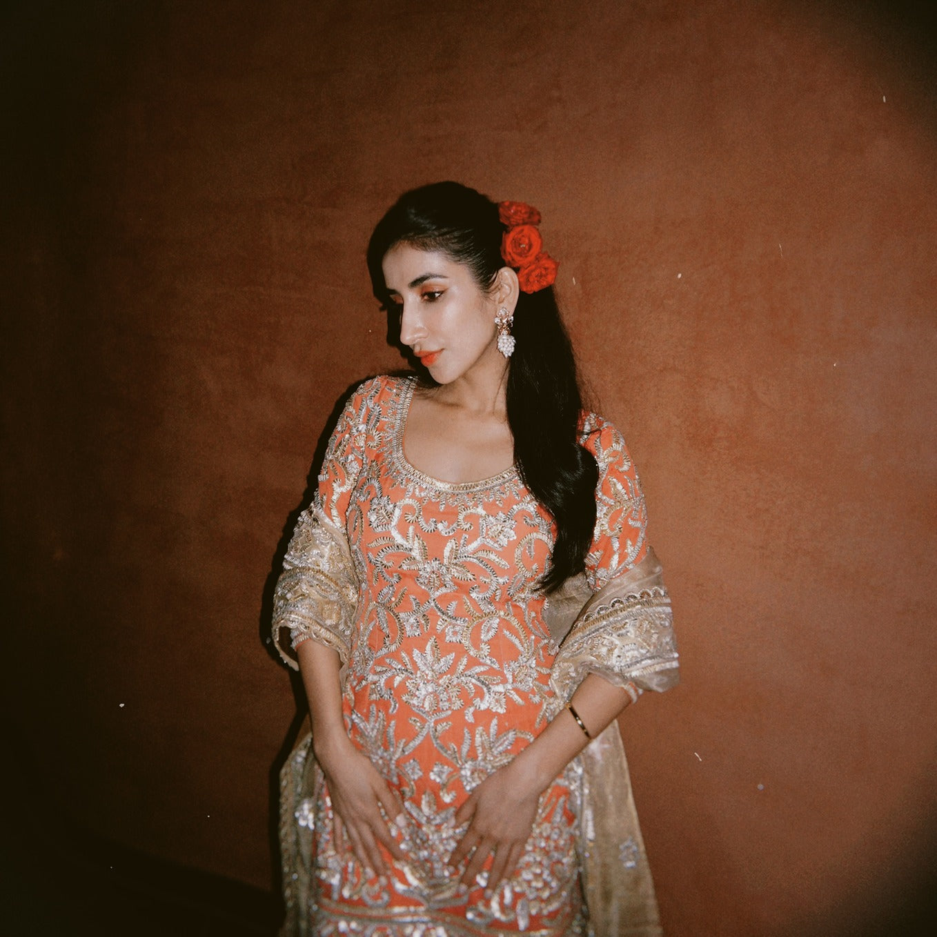 Parul Gulati In Sacred Union Pearl Drop Earrings