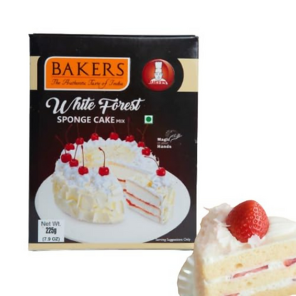 BAKERS Sponge Cake Mix Combo - White Forest & Pineapple