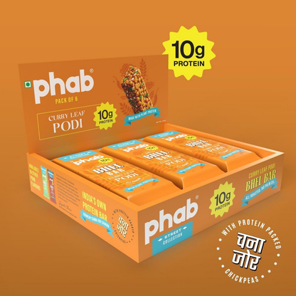 Phab Curry Podi Leaf Protein Bars
