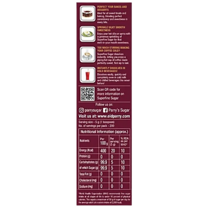 Parry's Superfine Sugar