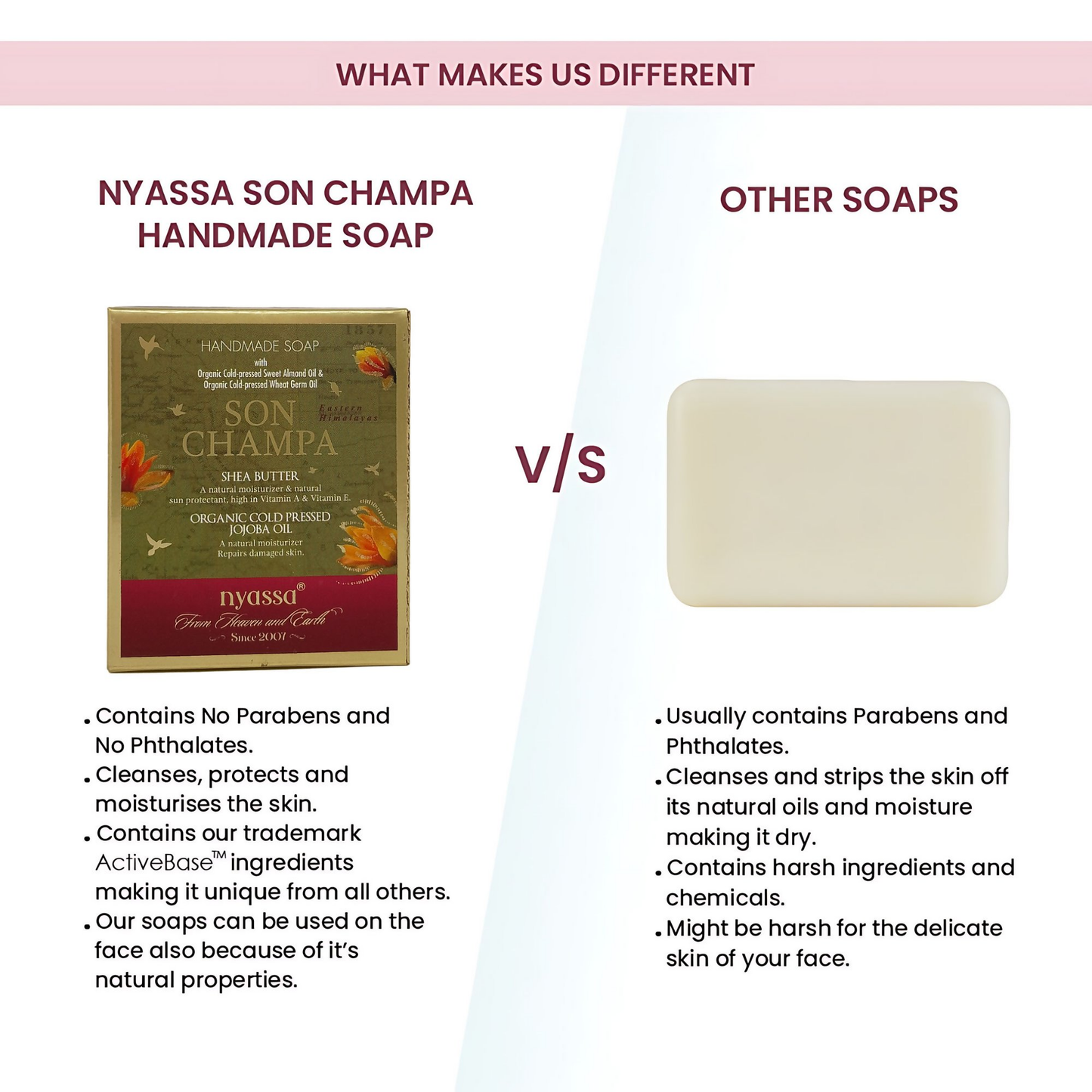 Nyassa Son Champa Handmade Soap