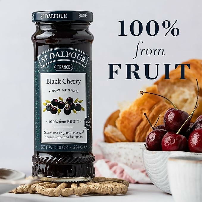ST. DALFOUR Black Cherry Fruit Spread