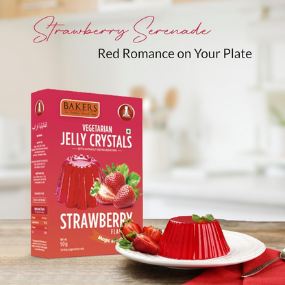 BAKERS Jelly Crystal - Strawberry, Blueberry, Raspberry, Cranberry