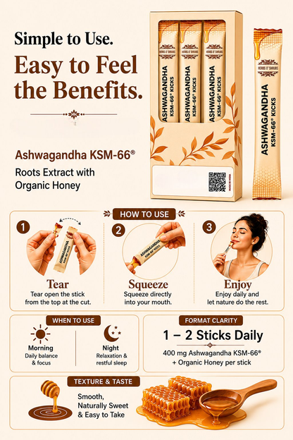 HerbsOShrubs Ashwagandha KSM-66 Kicks