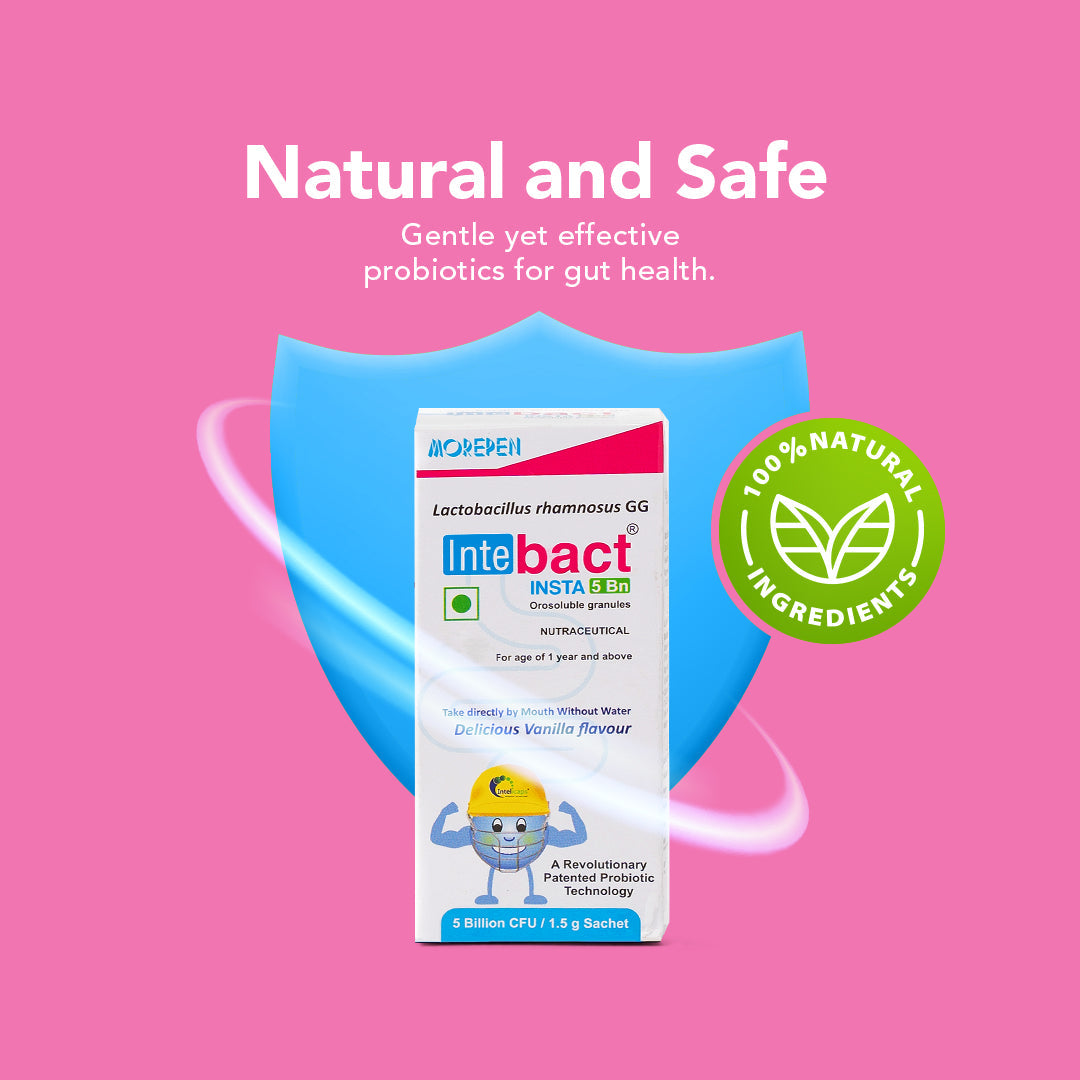 Dr Morpen Intebact Insta Probiotic 5Bn (1.5Gm) - 6 Sachets