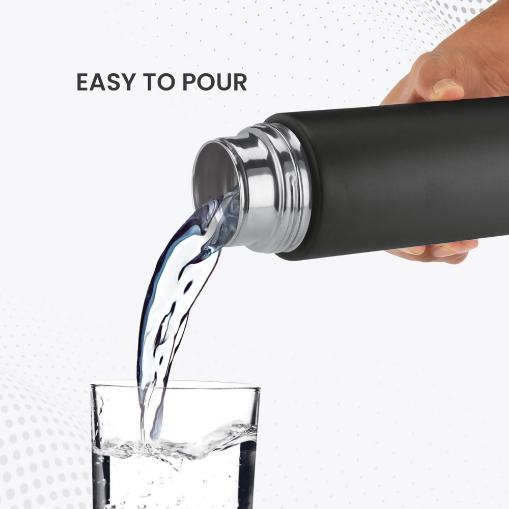 Milton Glide 1000 Stainless Steel Water Bottle - Black