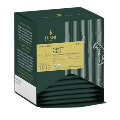 Luxmi Estates Minty Mile Chamomile Mint Green Tea