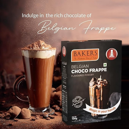 BAKERS Cold Coffee Frappe Powder & Belgian Choco Frappe Powder