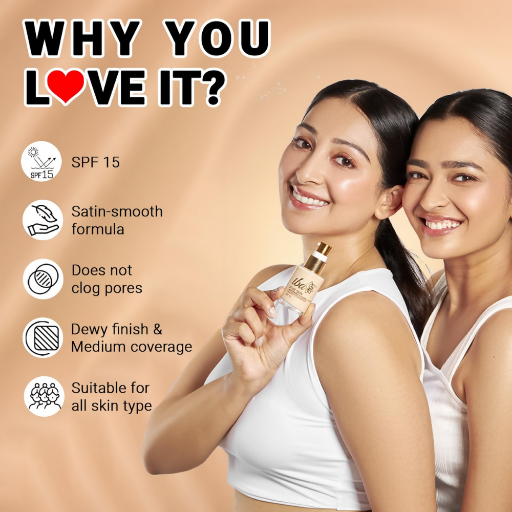 Iba Pure Skin Liquid Foundation - Golden Beige