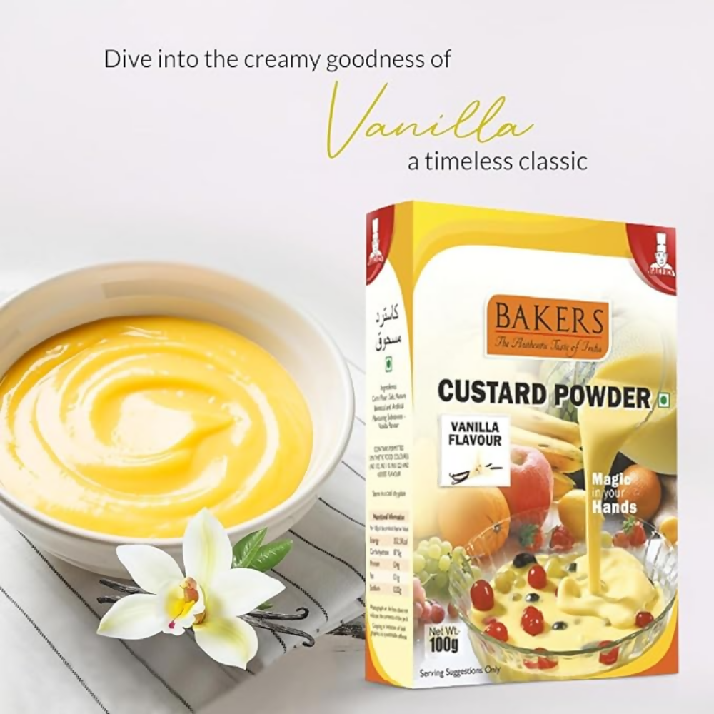 BAKERS Custard Powder - Vanilla